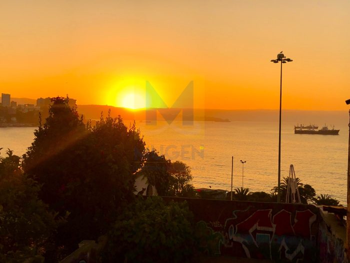 Atardecer desde la terraza